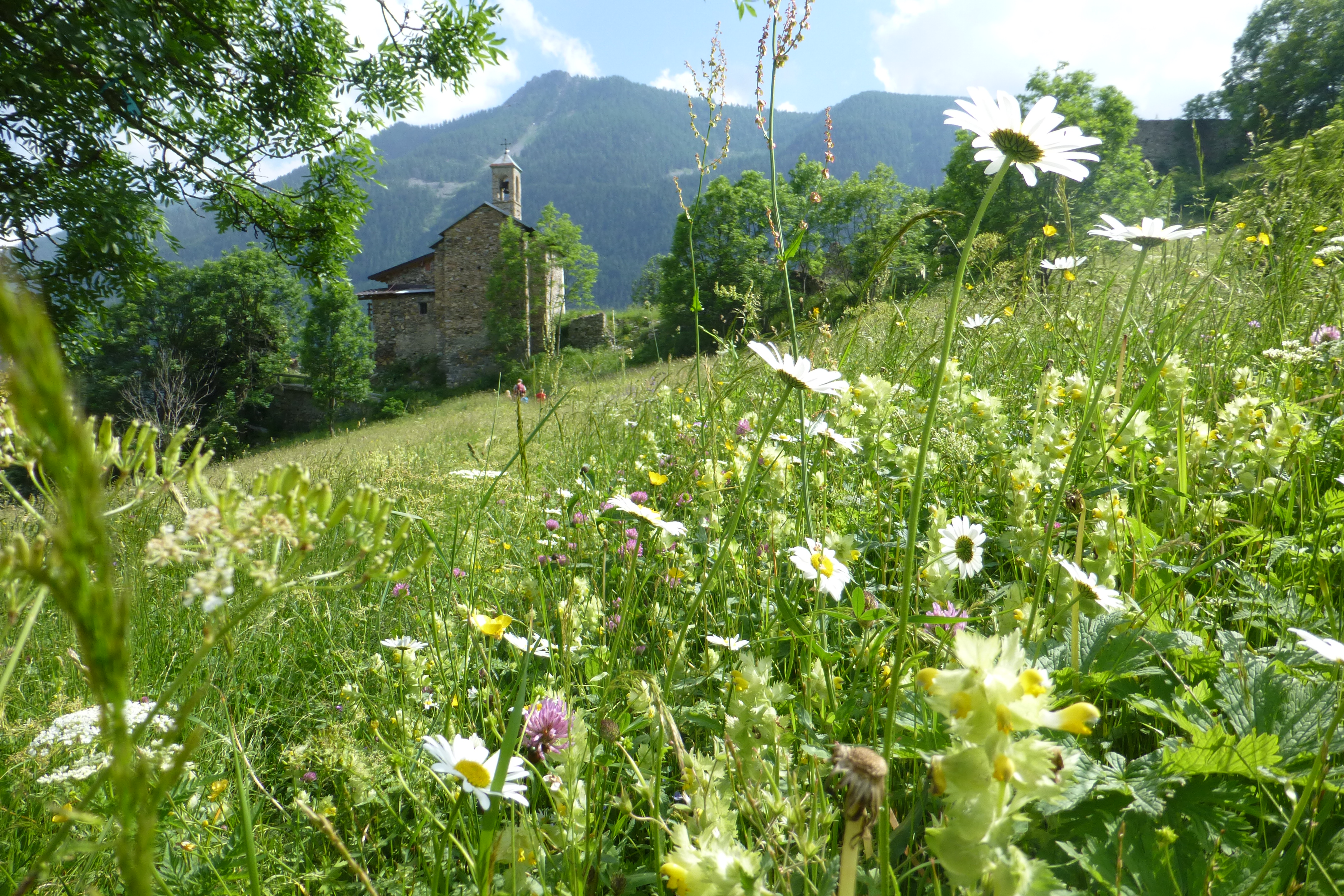 Albergo della Pace a Sambuco |  Il sentiero delle nove borgate